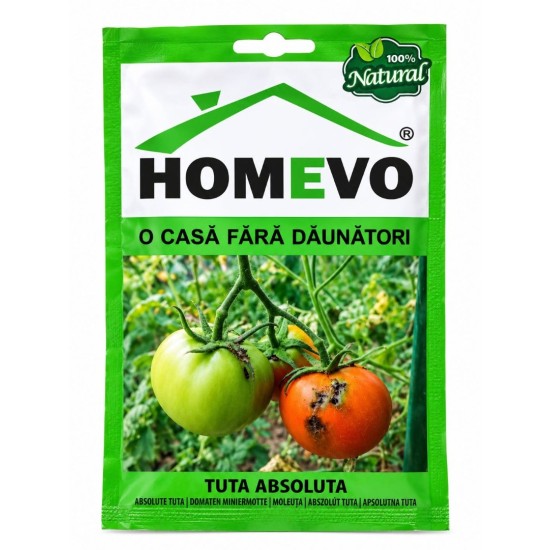 HOMEVO, Натурален препарат срещу доматен миниращ молец (Tuta absoluta)